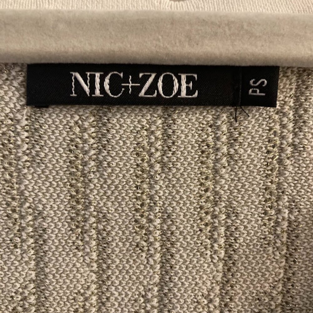 NWT Nic+Zoe Spring Fling Twirl Midi Dress, Cream Multicolor - Size Petite Small - Picture 6 of 8